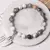 Pulsera con colgante de ala de Ángel rosa para mujer, pulsera hecha a mano, cue - comprar online