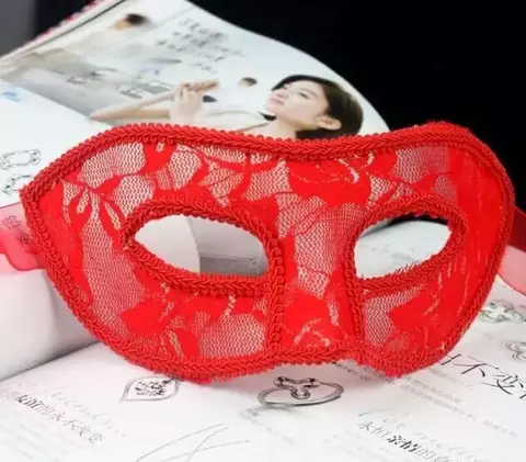 Máscara de Ojos de encaje Sexy para mujer, máscaras de fiesta para mascarada,