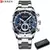 Nuevos relojes CURREN de moda con acero inoxidable, marca superior, cronógrafo - comprar online