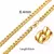 Collar de eslabones de acero inoxidable unisex, gargantilla, cadena lisa, acceso - tienda online