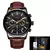 LIGE-reloj analógico de cuero para hombre, nuevo accesorio de pulsera de cuarzo - MEGA BUY VARIETIES