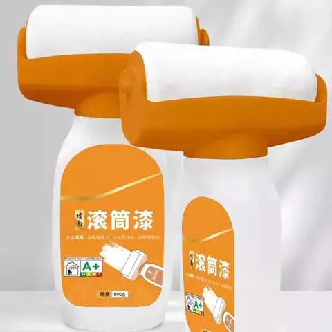 Rodillo de pintura de pared antibacteriano, cepillo de reparación a base de agu