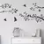 Pegatina de pared de arte, Pájaro de Rama, vinilo impermeable extraíble, adecu - comprar online