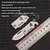 Mini cuchillo plegable, caja de acero inoxidable, cuchillo con apertura, cañón - tienda online