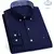 Camisas Oxford 100% de algodón puro para hombre, camisa a cuadros de manga larg - MEGA BUY VARIETIES