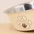 Un cuenco de acero inoxidable para gatos y perros, antideslizante y fácil de li - comprar online