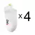 Calcetines tobilleros de algodón con bordado para mujer, conjunto de 4 pares de - comprar online