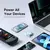 Baseus-Cable retráctil USB C a USB C, Cable de datos de carga rápida PD para i - tienda online