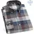 Imagen de Camisas Oxford 100% de algodón puro para hombre, camisa a cuadros de manga larg