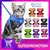 Conjunto de correa de arnés para gatos para perros pequeños, arnés ajustable - comprar online