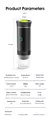 Cafetera Espresso portátil eléctrica inalámbrica para coche y hogar, cafetera - comprar online