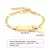 Pulsera de identificación con nombre personalizado, regalos para niñas y niño