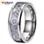 Imagen de Menband-anel de casamento de carboneto de tungstênio para homens e mulheres, 6/