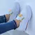 Imagen de Mulheres outono tênis casual duplo m impresso lado zíper sapatos de plataforma
