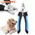 Cortaúñas profesionales para mascotas con Protector de seguridad, tijeras de a - tienda online