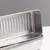 Organizador de refrigerador de acero inoxidable, contenedor de carne y tocino, c