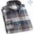 Camisas Oxford 100% de algodón puro para hombre, camisa a cuadros de manga larg - MEGA BUY VARIETIES