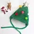 Sombrero de Navidad para mascotas con cuernos de dibujos animados, toalla de Sal