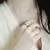Anillos irregulares de cristal verde de lujo para mujer, joyería Neo gótica de