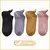 Calcetines tobilleros de algodón con bordado para mujer, conjunto de 4 pares de - comprar online