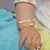 Pulsera de identificación con nombre personalizado, regalos para niñas y niño