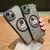 Astronauta dos desenhos animados para magsafe caso carregador sem fio para iphon