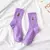 Imagen de Calcetines de dinosaurio bordado para mujer, estilo Harajuku coreano, Kawaii, di
