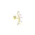 CANNER Pendientes Plata 925 Pendientes Piercing para Mujer Zirconia cúbica Plat - MEGA BUY VARIETIES