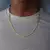 Imagen de Moda requintada 18k ouro preenchido colar para mulheres homens tamanho 16-30 pol