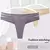 Tanga para mujer, ropa interior transparente con perspectiva sin costuras, calzo en internet
