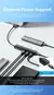 Imagen de Vention Usb Hub 4 puertos ABS Hub USB 3,2 10Gbps para ordenador portátil adapta