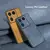 Funda trasera de cuero de lujo para Motorola Edge 50 Ultra, funda cómoda para t - comprar online