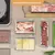 Organizador de refrigerador de acero inoxidable, contenedor de carne y tocino, c - comprar online