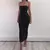 Imagen de JZ461 Novo vestido feminino de verão longo estilingue vestidos clube sexy vesti