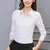 Moda coreana camisas femininas camisa branca mulheres camisas de manga longa top en internet