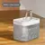 Fuente de agua para gato Fuente automática para mascotas, dispensador de agua f - comprar online