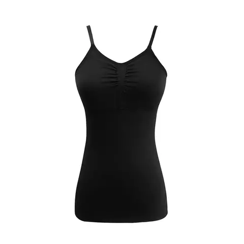 SH-0015-camisola de Tirantes ajustables sin costuras para mujer, cómoda, moldea