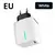 Elough-cargador rápido con luz LED tipo C para teléfono móvil, Cargador USB d