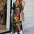 Vestidos de festa vestido longo Moda feminina manga comprida camisa vestido outo - tienda online