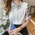 Blusa de manga curta feminina, camisa estampada, Tops, verão, E991, 2021