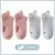 Calcetines tobilleros de algodón con bordado para mujer, conjunto de 4 pares de - tienda online