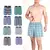 Bóxer de algodón para hombre, ropa interior corta y transpirable, tejido a cua - tienda online