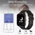 LIGE nuevo reloj inteligente Q9 Pro Monitor de temperatura corporal Control de m - tienda online