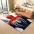 MINISO Disney-alfombra de Spider Man para sala de estar, dormitorio, cocina, baño, felpudo antideslizante, decoración del hogar