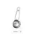 Fuego-cuchara de café de acero inoxidable de 7g, cucharas medidoras para té y