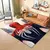 MINISO Disney-alfombra de Spider Man para sala de estar, dormitorio, cocina, baño, felpudo antideslizante, decoración del hogar