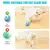 Pelota de juguete interactiva para gatos, bola giratoria automática de 360°, a - comprar online