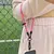 Correa de muñeca Universal gruesa para parejas, cordón colgante con parche, pu en internet