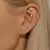 CANNER Pendientes Plata 925 Pendientes Piercing para Mujer Zirconia cúbica Plat - MEGA BUY VARIETIES