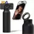 Botella deportiva de acero inoxidable con aislamiento de 32 oz, taza térmica con soporte magnético para teléfono, termo para deportes al aire libre. - comprar online
